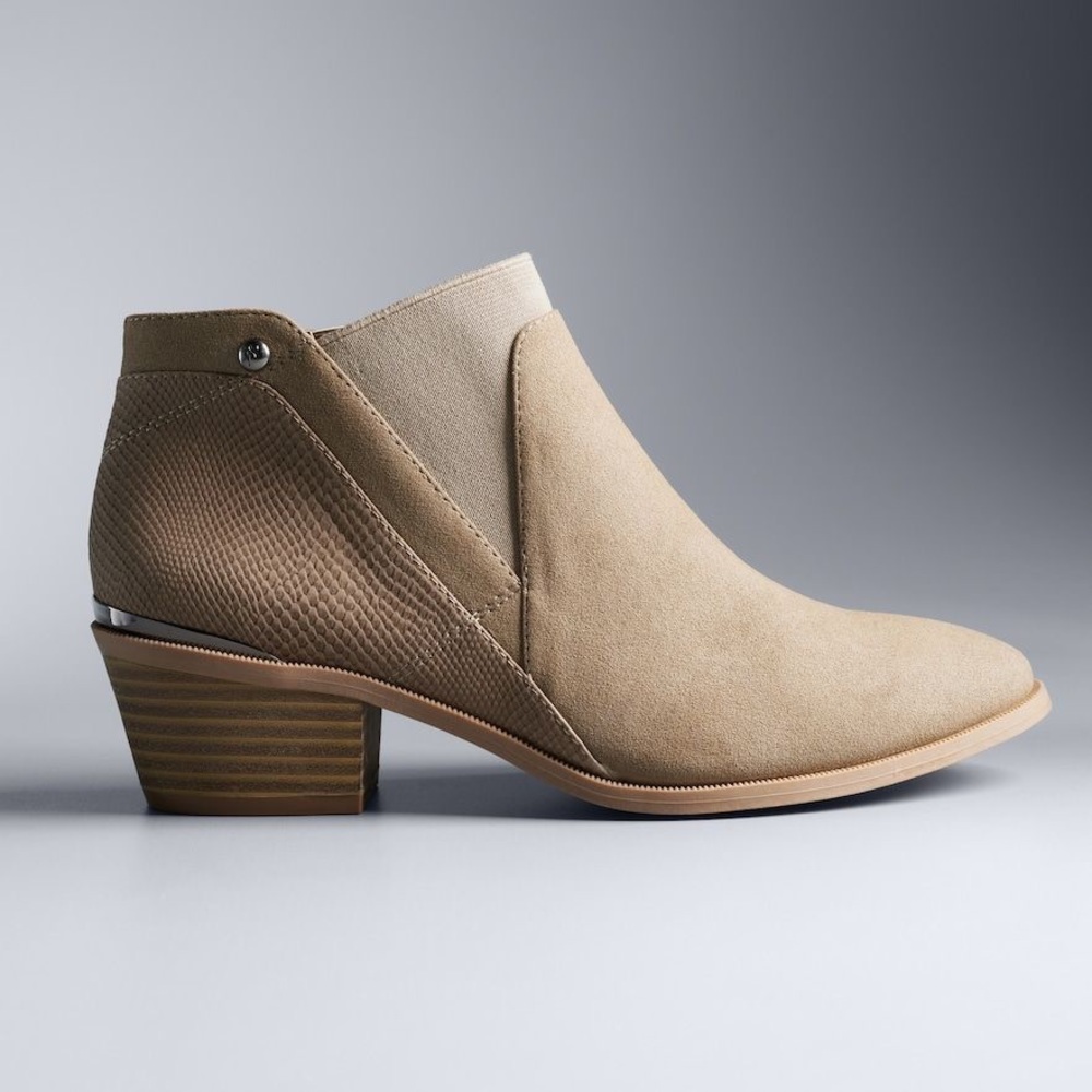 Never Worn Simply Vera Vera Wang Booties Size 10